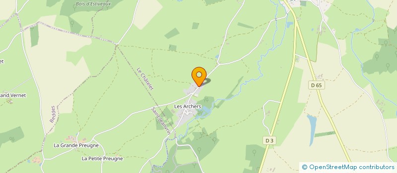 localisation de l'entreprise MONSIEUR THIBAULT DELMOTTE  LE CHATELET