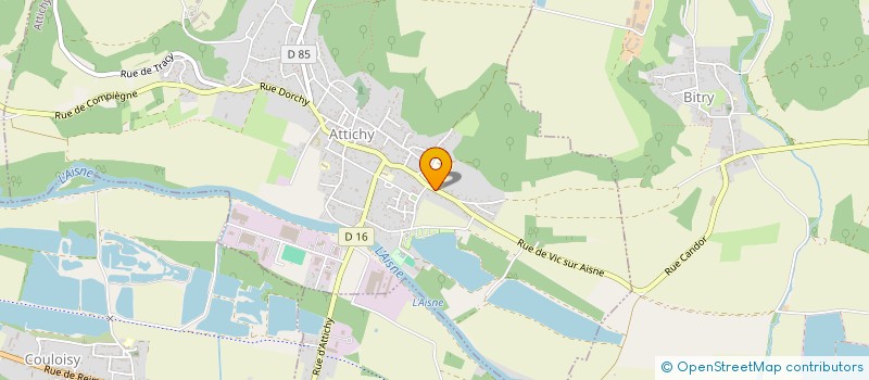 localisation de l'entreprise MONSIEUR THIBAULT DEMAILLY  ATTICHY