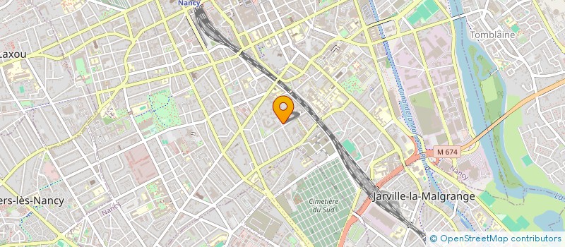 localisation de l'entreprise MONSIEUR THIBAULT DEMONET  NANCY