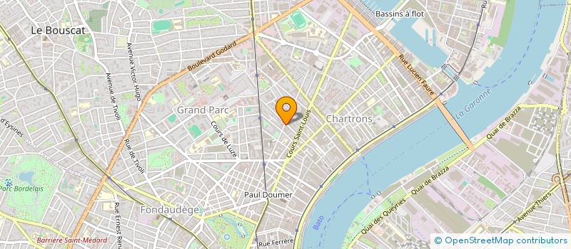 localisation de l'entreprise MONSIEUR THIBAULT DENUC  BORDEAUX