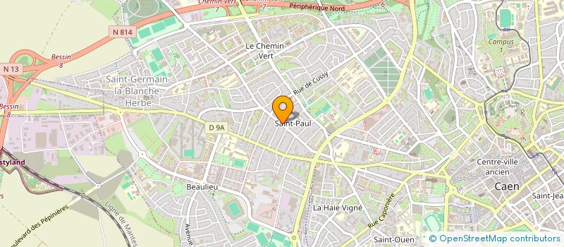 localisation de l'entreprise MONSIEUR THIBAULT DEPARDIEU à CAEN