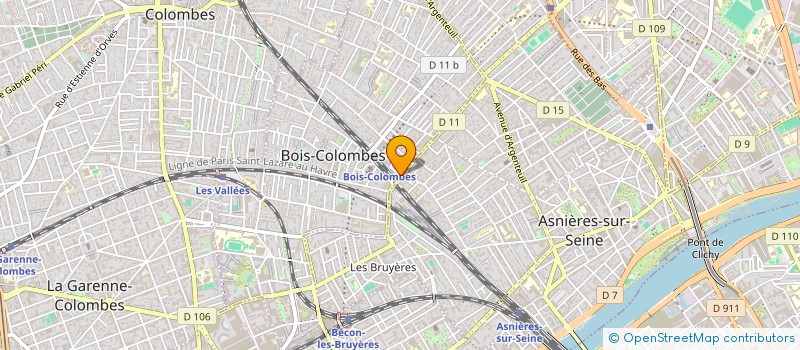 localisation de l'entreprise MONSIEUR THIBAULT DEPOIX JOSEPH à BOIS-COLOMBES