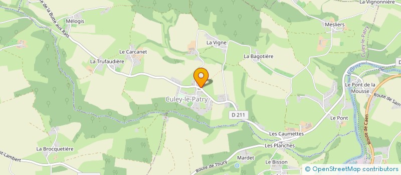 localisation de l'entreprise MONSIEUR THIBAULT DERENEMESNIL  CULEY-LE-PATRY