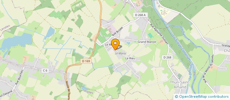 localisation de l'entreprise MONSIEUR THIBAULT DESSE  ROSULT