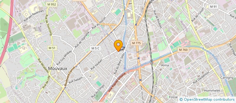 localisation de l'entreprise MONSIEUR THIBAULT DHULST à TOURCOING