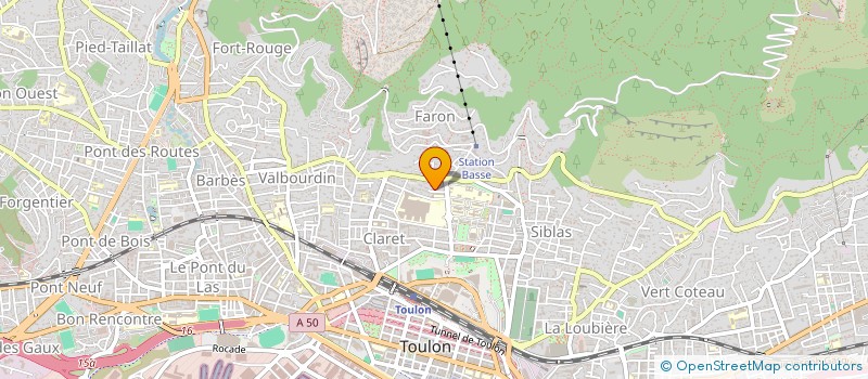 localisation de l'entreprise MONSIEUR THIBAULT DI MARIA  TOULON