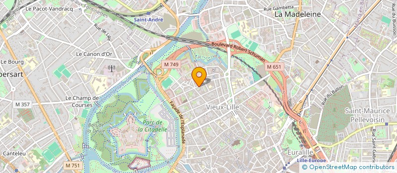 localisation de l'entreprise MONSIEUR THIBAULT DIGUET à LILLE