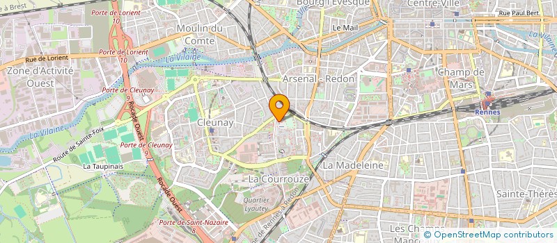 localisation de l'entreprise MONSIEUR THIBAULT DOLLEY à RENNES