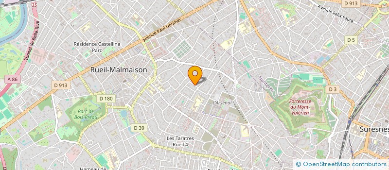 localisation de l'entreprise MONSIEUR THIBAULT DOUBLET à RUEIL-MALMAISON