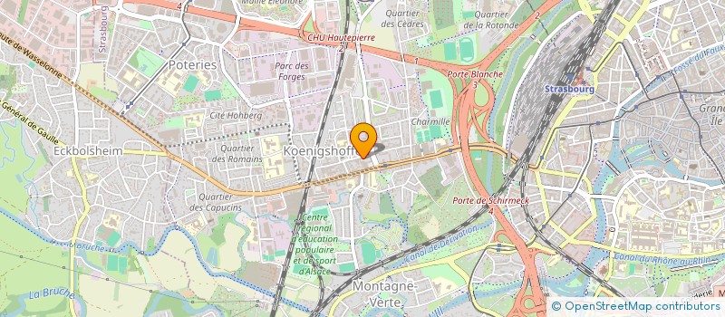 localisation de l'entreprise MONSIEUR THIBAULT DOUILLARD à STRASBOURG