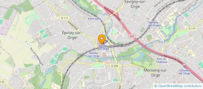 localisation de l'entreprise MONSIEUR THIBAULT DROUILLEAUX  EPINAY-SUR-ORGE