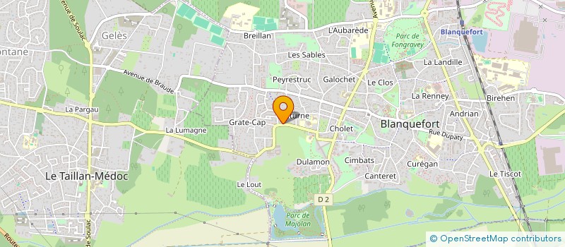 localisation de l'entreprise MONSIEUR THIBAULT DU REAU DE LA GAIGNONNIERE à BLANQUEFORT