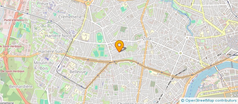 localisation de l'entreprise MONSIEUR THIBAULT DUBREUIL à NANTES