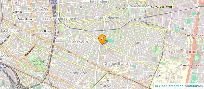 localisation de l'entreprise MONSIEUR THIBAULT DUBREUIL à LYON