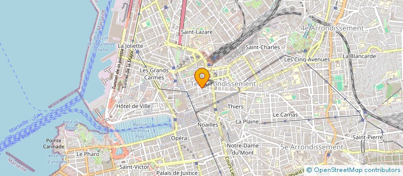 localisation de l'entreprise MONSIEUR THIBAULT DUBROCA à MARSEILLE