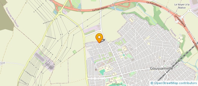 localisation de l'entreprise MONSIEUR THIBAULT DUC  GOUSSAINVILLE