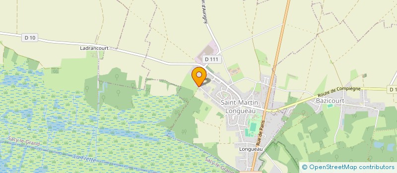 localisation de l'entreprise MONSIEUR THIBAULT DUGROSPREZ  BAZICOURT