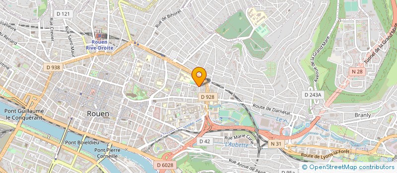 localisation de l'entreprise MONSIEUR THIBAULT DUJARDIN  ROUEN