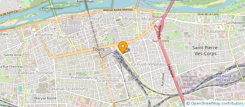 localisation de l'entreprise MONSIEUR THIBAULT DURAND  TOURS