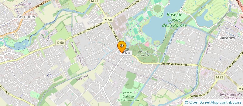 localisation de l'entreprise MONSIEUR THIBAULT ESCAICH  TOURNEFEUILLE