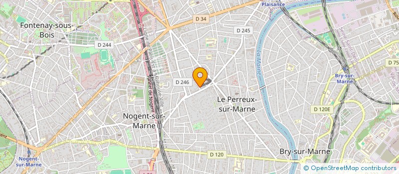 localisation de l'entreprise MONSIEUR THIBAULT ETIENNEY  LE PERREUX-SUR-MARNE