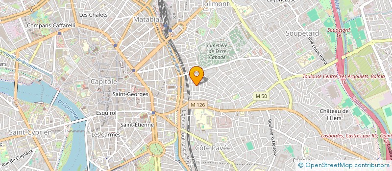 localisation de l'entreprise MONSIEUR THIBAULT EVRARD à TOULOUSE