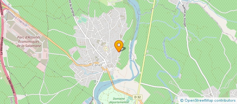 localisation de l'entreprise MONSIEUR THIBAULT FADAT  CANET