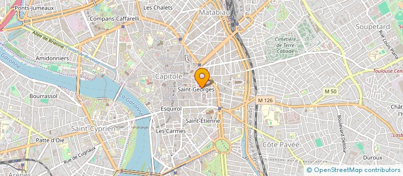 localisation de l'entreprise MONSIEUR THIBAULT FATTORI  TOULOUSE