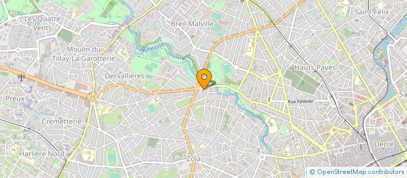localisation de l'entreprise MONSIEUR THIBAULT FAUVEL  NANTES