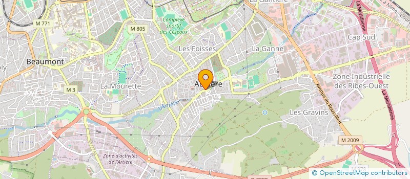 localisation de l'entreprise MONSIEUR THIBAULT FAVIER  PERIGNAT-LES-SARLIEVE