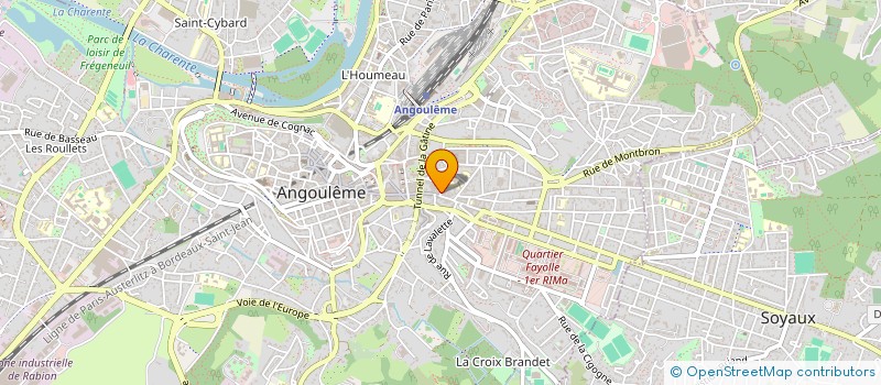 localisation de l'entreprise MONSIEUR THIBAULT FERRIER à ANGOULEME