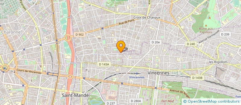 localisation de l'entreprise MONSIEUR THIBAULT FERTEY à MONTREUIL