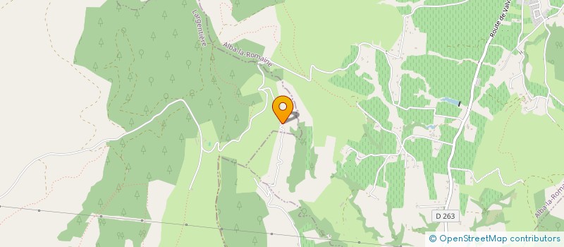 localisation de l'entreprise MONSIEUR THIBAULT FIALON  SAINT-ANDEOL-DE-BERG