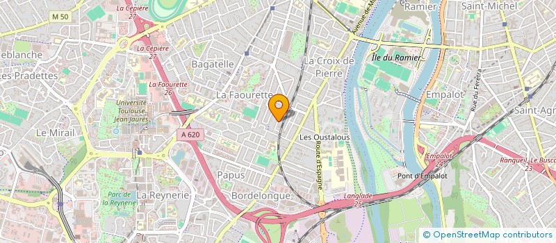 localisation de l'entreprise MONSIEUR THIBAULT FISCHER à TOULOUSE