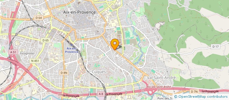 localisation de l'entreprise MONSIEUR THIBAULT FISSORE à AIX-EN-PROVENCE