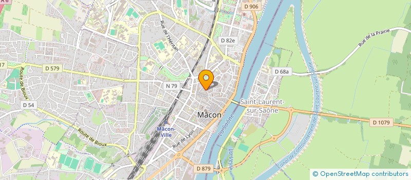 localisation de l'entreprise MONSIEUR THIBAULT FLANDIN à MACON