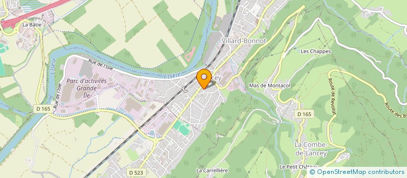 localisation de l'entreprise MONSIEUR THIBAULT FLORIN  VILLARD-BONNOT