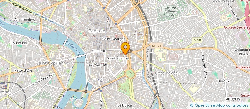 localisation de l'entreprise MONSIEUR THIBAULT FLOUR  TOULOUSE