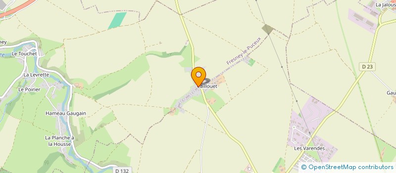 localisation de l'entreprise MONSIEUR THIBAULT FONTAINE  FRESNEY-LE-PUCEUX