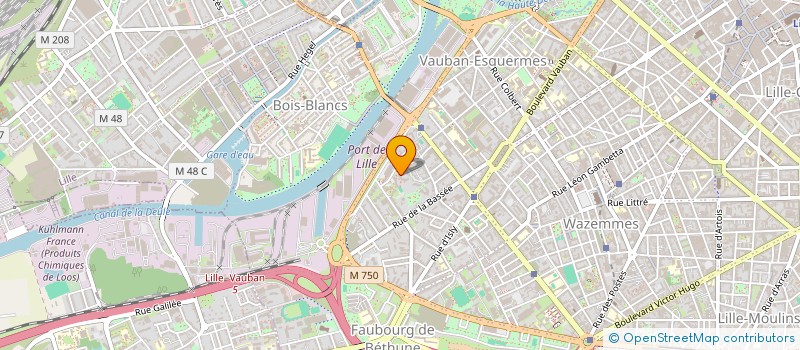 localisation de l'entreprise MONSIEUR THIBAULT FOUCART  LILLE