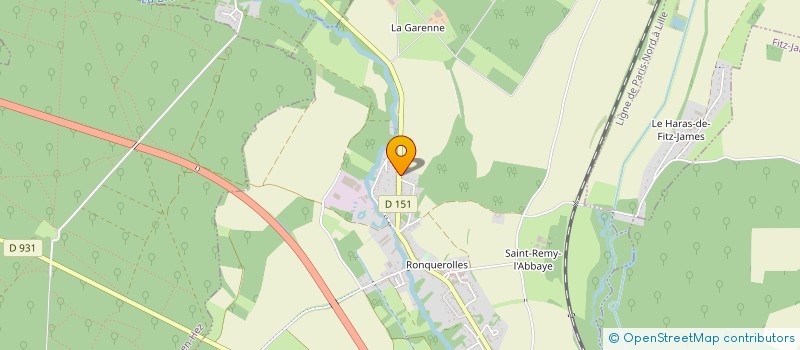 localisation de l'entreprise MONSIEUR THIBAULT FOURNIVAL  AGNETZ