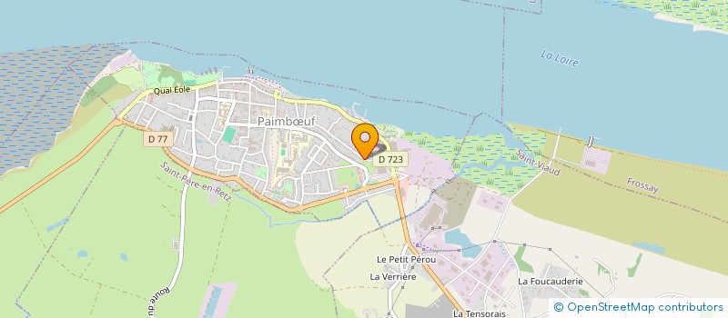 localisation de l'entreprise MONSIEUR THIBAULT FRANCOIS  PAIMBUF