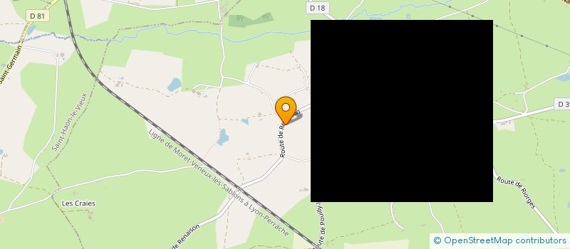 localisation de l'entreprise MONSIEUR THIBAULT FRECON  SAINT-ROMAIN-LA-MOTTE