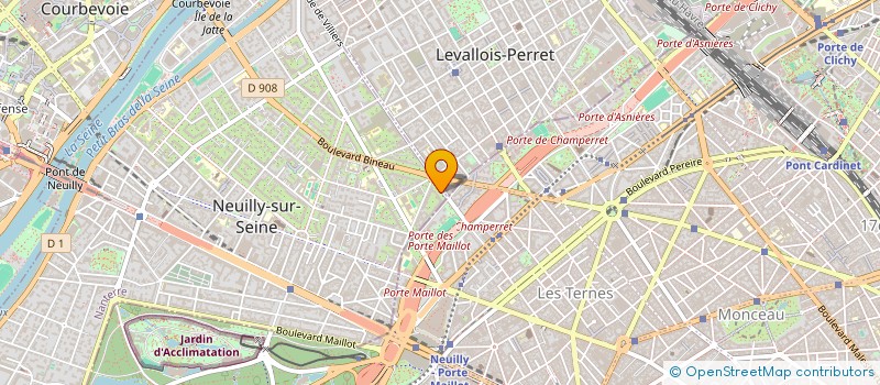 localisation de l'entreprise MONSIEUR THIBAULT FRIMBAUD à NEUILLY-SUR-SEINE