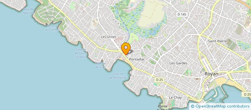 localisation de l'entreprise MONSIEUR THIBAULT GADRAS  ROYAN