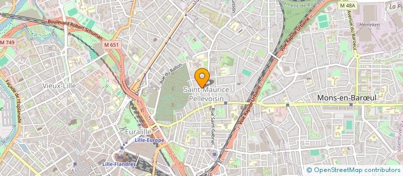 localisation de l'entreprise MONSIEUR THIBAULT GALY-DEJEAN  LILLE