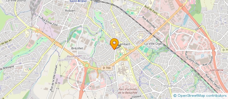 localisation de l'entreprise MONSIEUR THIBAULT GANNE à SAINT-BRIEUC