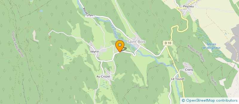 localisation de l'entreprise MONSIEUR THIBAULT GARCIA  ARBOYS EN BUGEY