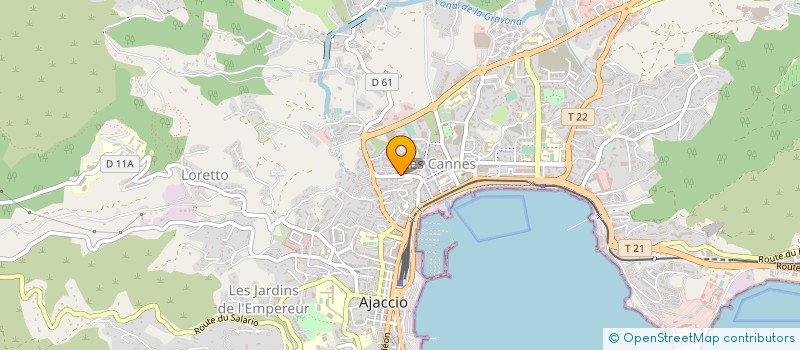 localisation de l'entreprise MONSIEUR THIBAULT GARNIER à AJACCIO