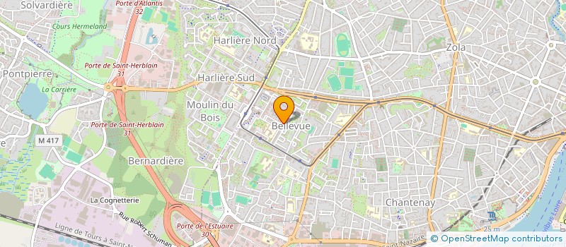 localisation de l'entreprise MONSIEUR THIBAULT GARNIER à NANTES
